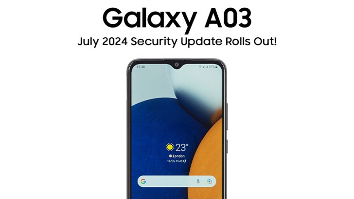 Samsung Galaxy A03 Gets a Whole Lot Safer with July 2024 Security Update